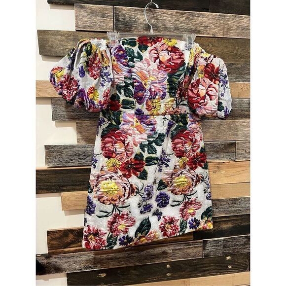 MARCHESA NOTTE NWT Bubble Mini Dress Sz 8 - Picture 3 of 11